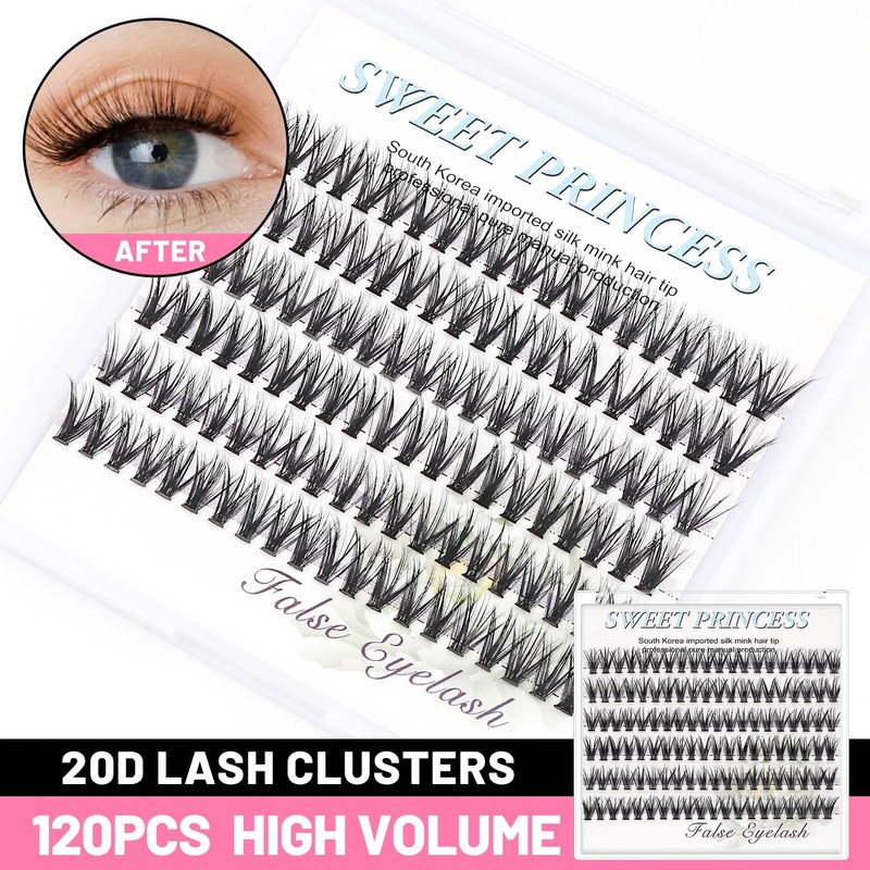 Bodermincer 20 Root Thickness 0.07mm C Curl 3D Individual Eyelashes