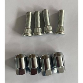 SHULIY M12*1.5 UTV Wheel Stud Lug Nut 7519753 7547489 Replacement for 2013-2024 Polaris Ranger XP 1000 900 HST Diesel PRO XD Fullsize & 15-24 RZR 900 S1000 Front or Rear