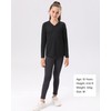 Stelle Youth Girls Athletic Performance Long Sleeve Shirts V Neck