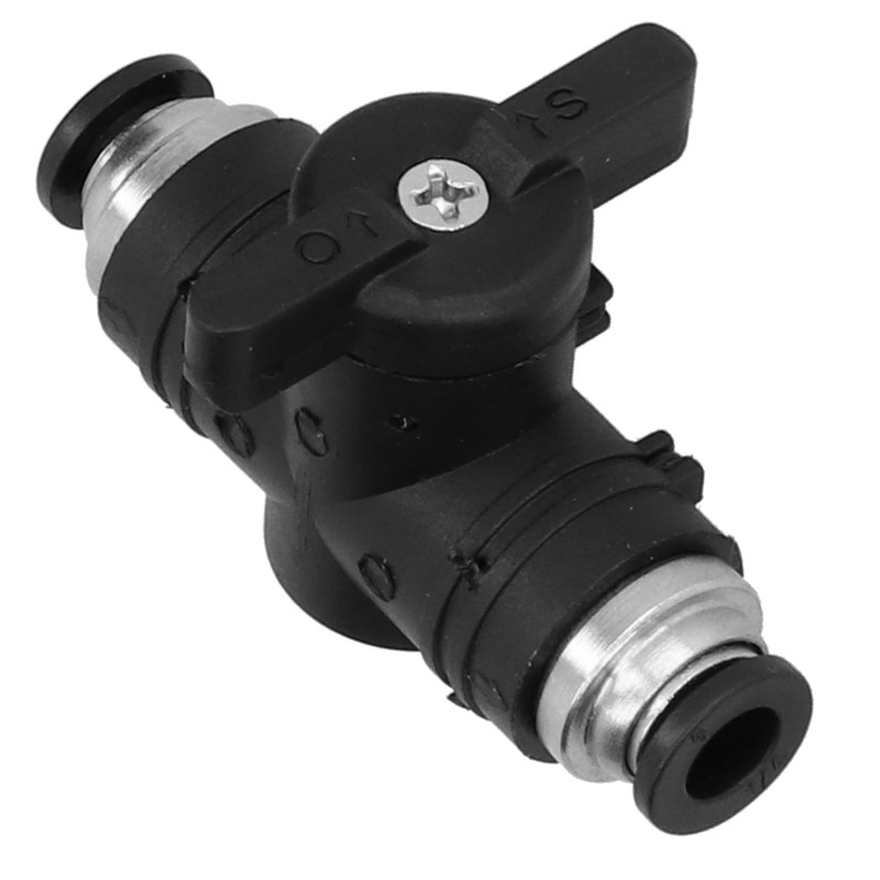 Air Flow Control Valve Pneumatic Connector Manual Adjust Quick Connect
