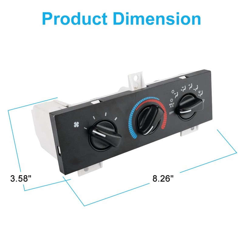 WATERWICH HVAC Climate Control Module Heater A/C AC Air Conditioning