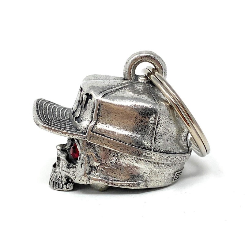 Bravo Bells FTW Skull Hat Diamond Bell - Biker Bell