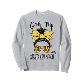 Girls Trip Siesta Key Beach 2026 Vacation Girls Weekend Sweatshirt