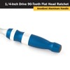 Titan 12178 3-Piece 90-Tooth Flat Head Ratchet Set