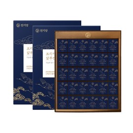 Cheonjiyang Premium Albumin Agarwood Pills 30 pills / 천지양 프리미엄 알부민 침향환 30환 X 1+1박스(총60환) 고함량녹용홍삼흑염소無첨가물