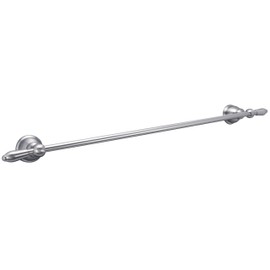 Hardware House 583856 Leeds 24-Inch Towel Bar Satin Nickel