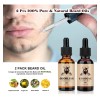 Kit De Cuidado De Barba Para Hombres, Set Definitivo De