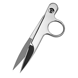 Tijeras de Costura, Cortadoras de Hilo para Bordar, Tijeras de Tela Acero Inoxidable Mini con Funda Protectora y Hebilla Ergonómica para Manualidades Bricolaje Punto Cruz y Corte de Tela Hilo Cuero