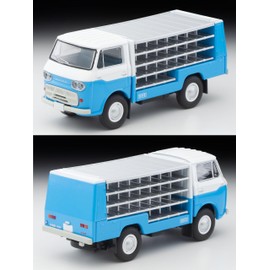 Tomica Limited Vintage LV-210a Mazda E2000 Bottle Car, White/Light Blue Finished Product