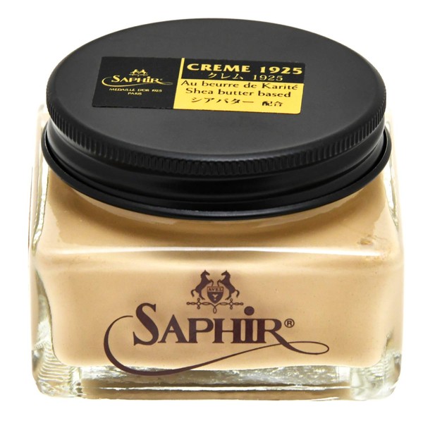 SAPHIR Medaille d'Or Pommadier Cream 75ml – Natural Cream Leather