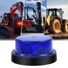 Biqing 2PCS Beacon Strobe Light,12V 24V Hazard Beacon Light Flashing