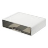 PATIKIL Small Stackable Storage Drawers, Stacking Drawers Mini Desk Bathroom