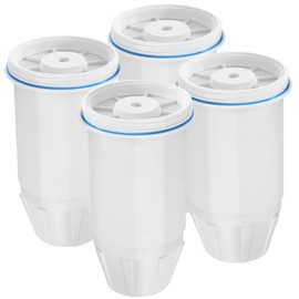 Fit for zero Pitcher and Dispenser ZR-001 ZR-004 ZP-006 ZR-017 Water Filter, Multi-Stage Filter System, Reduce Lead, Chromium, and PFOA/PFOS, Pack of 4,by Cobectal