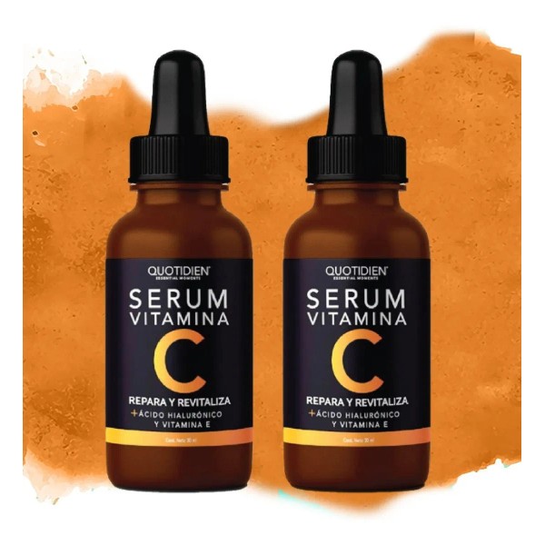 Kit 2 x Serum Facial Vitamina C + Ácido Hialurónico