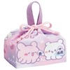 Skater KB7S-A Children's Lunch Drawstring Lunch Bag, Made in Japan,