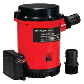 Johnson Pump 2200 Heavy Duty Automatic Submersible Bilge Pump (2,200 GPH)