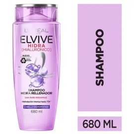Shampoo Loréal Paris Elvive Hidra Hialurónico 680ml