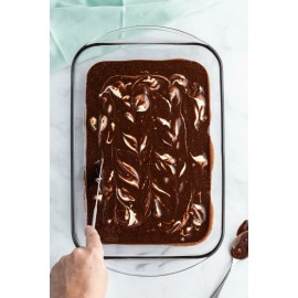 HOMEMADE Cream Cheese Swirl Brownies With Pecans - Made Fresh to Order-12 cts