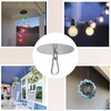 Raconvolo Adhesive Ceiling Hooks 4 Pack Stainless Steel Sticky Pad