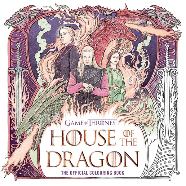 House of the Dragon: The Official Colouring Book: The perfect
