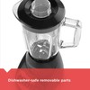 BLACK+DECKER 10-Speed Countertop Blender, Pulse Button, 6-Cup Glass Jar, Dishwasher-Safe,