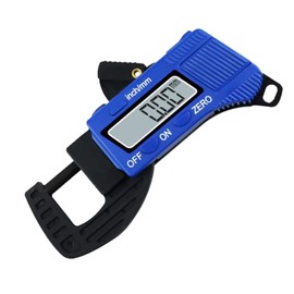 Bestgle Portable Thickness Gauges, 0-12mm Digital Thickness Caliper Micrometer Thickness Gauge Width Measurement Tool