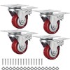 Finnhomy Caster Wheels Set of 4 with Brake 2 Inch