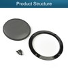 Fielect 2Pcs 5" Speaker Grill Cover Mesh Decorative Circle Subwoofer