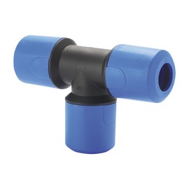 JG Speedfit UG202B Equal Tee, Blue, 25 mm