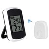 Irishom LCD Digital Wireless Indoor Outdoor Thermometer Temperature Measurement Tester