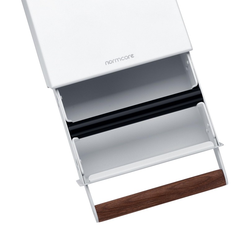 Normcore Espresso Knock Box Drawer, Coffee Knock Box with Walnut