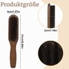 Boar Bristle Beard Brush, High-Quality Wooden Handle, Beard and Moustache
