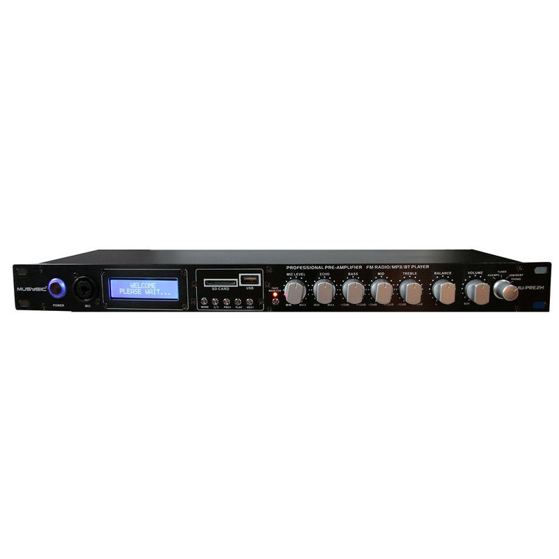 MUSYSIC Professional Audio Receiver & Sound Processor Preamp | Bluetooth,