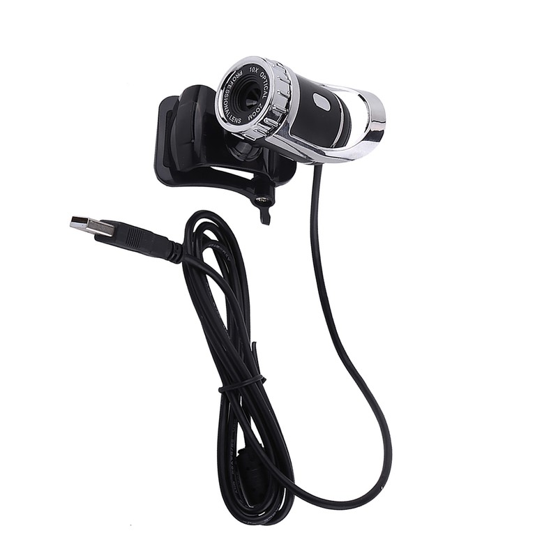 12M Pixels Clip on Webcam Web Camera HD 360° Rotating