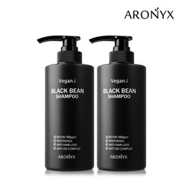 Aronix Vegan Eye Black Bean Shampoo 500mlx2 / 아로닉스 비건아이 블랙빈 샴푸 500mlx2개