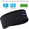 블루투스 수면 아이마스크 휴식용 편안한 눈가리개 낮잠용 [블랙] Bluetooth Sleep