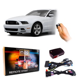 MPC Factory Remote Activated Remote Start Compatible with 2010-2014 Ford Mustang - Key-to-Start - Gas - Plug & Play - Premier USA Tech Support