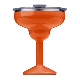 ORCA 'Rita' Insulated Metal Margarita Tumbler, Margarita Glass For Cocktails, Wine, Cold Drinks - Pearl Gloss