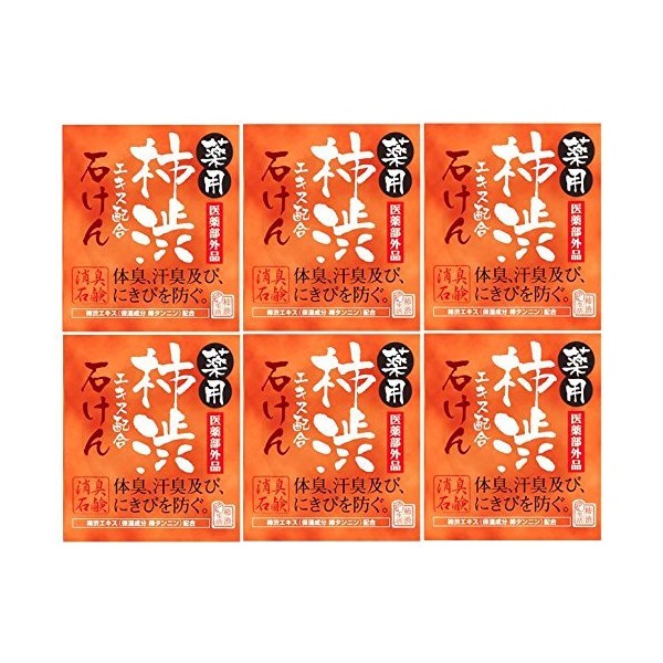 Max Medicated 柿渋 Soap Box x Box Set