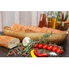 Bread Bowl, Baguette Bowl, Fruit Bowl, Bowl Made from 100%