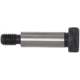 Shoulder Bolt - Shoulder Screws - Nylon Patch - Alloy Steel - Thread: 5/16"-18 - Shoulder Diameter: 3/8" - Shoulder Length: 2-3/4" - Thermal Black Oxide Finish - Nylon Patch (Quantity: 25)-Socket Head