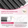 XIUSUZAKI Lash Extensions Double Tips 4D Eyelash Extensions W Shape
