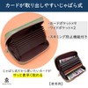 KAIYU Women's Card Case, Anti-Skimming, Sheep Leather, Credit Card Case,