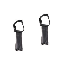 TEHAUX 2pcs Flame-resistant Welding Rod Holder Bag High-capacity Wear-resistant Storage Waist Tool Pouch for Welders Stylish and Lightweight Design Random