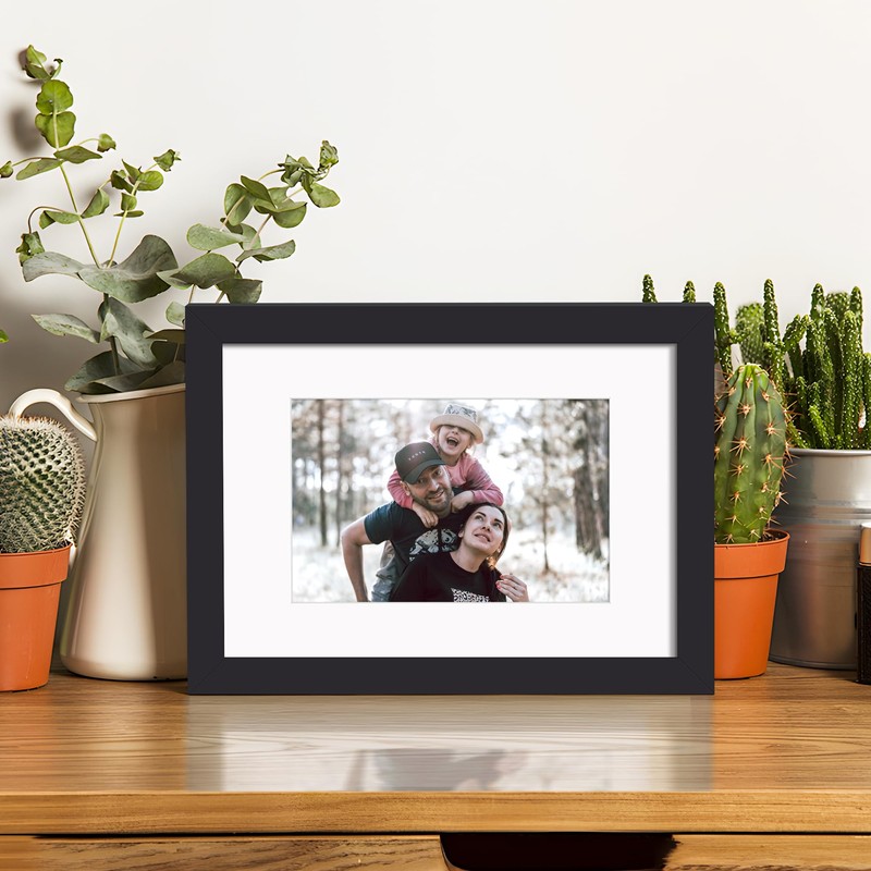 upsimples A5 Picture Frame, 3 Pack A5 Black Photo Frame,