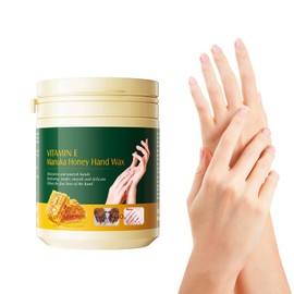 Hand Wax, with Honey and Vitamin E, Moisturising Hand Wax, Honey Exfoliate Hand Mask, Honey Peel Off Hand Wax, Hydrating Nourishing Hand Mask Wax, 170 g