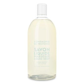 Compagnie de Provence Savon de Marseille Extra Pure Liquid Soap - Sweet Jasmine, Moisturizing Hand and Body Wash, 33.8 fl oz Plastic Bottle Refill