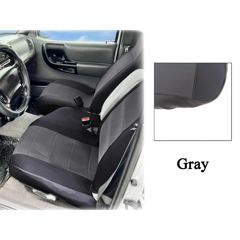 NLQR 1998-2003 Front Seat Covers for Ford Ranger Pickup 60/40