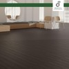 DE-COmmerce Flexbamboo finished parquet flooring with non-slip backing, colour: ebony