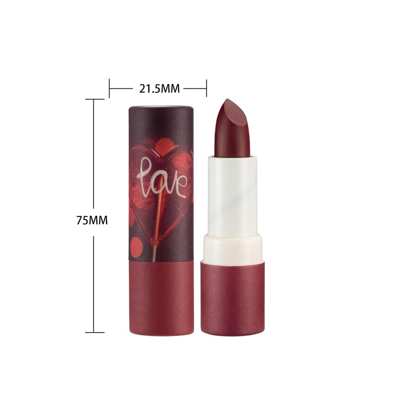 Pale Pink Lipstick,Matte,Smooth,Waterproof,Highly Pigmented Lipsticks（04#Pale Pink）